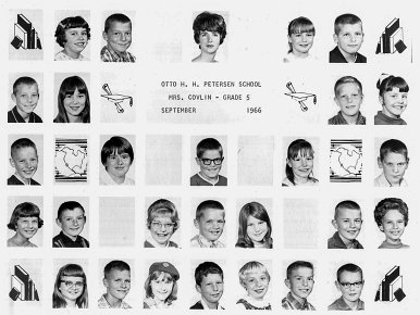 5th Grade Mrs. Covlin 1966