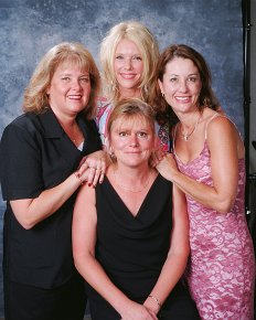 Gail Klobes (Collie), Valerie Arnall (Kelso), Diane Whittington (Miller)