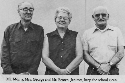 Mr. Means, Mrs. George & Mr. Brown